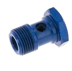Perno banjo de Aluminio de 1 vía Rosca Macho G3/8'' L25mm [2 piezas]