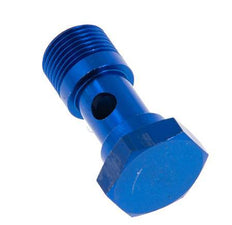 Perno banjo de Aluminio de 1 vía Rosca Macho G3/8'' L37mm [2 piezas]