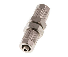 Conector Recto Latón Niquelado 5x3 Pasamuros [2 piezas]