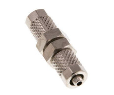 Conector Recto Latón Niquelado 5x3 Pasamuros [2 piezas]