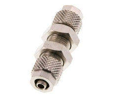 Conector Recto Latón Niquelado 6x4 Pasamuros [2 piezas]