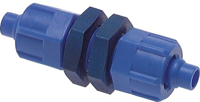 Conector Recto de PVC 6x4 Pasamuros [2 piezas]