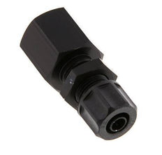 Racor recto de aluminio 8x6 y G3/8'' con rosca hembra Pasamuros