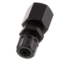 Racor recto de aluminio 8x6 y G3/8'' con rosca hembra Pasamuros