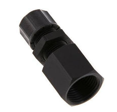 Racor recto de aluminio 8x6 y G3/8'' con rosca hembra Pasamuros