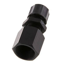 Racor recto de aluminio 8x6 y G3/8'' con rosca hembra Pasamuros
