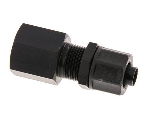 10x8 & G3/8'' Racor recto de aluminio con rosca hembra Pasamuros