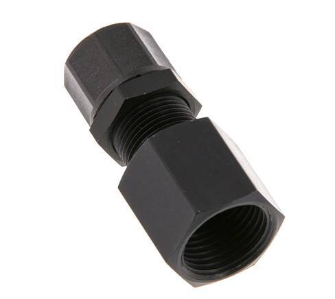 10x8 & G3/8'' Racor recto de aluminio con rosca hembra Pasamuros