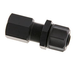 Racor recto de aluminio 11,6x9 y G3/8'' con rosca hembra Pasamuros