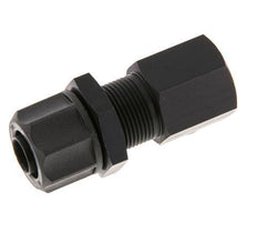 Racor recto de aluminio 11,6x9 y G3/8'' con rosca hembra Pasamuros