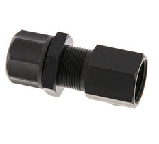 Racor recto de aluminio 11,6x9 y G3/8'' con rosca hembra Pasamuros