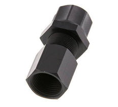 Racor recto de aluminio 11,6x9 y G3/8'' con rosca hembra Pasamuros