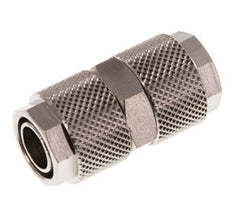 12x10 Nickel plated Brass Straight Push-on Fitting [2 Pieces]