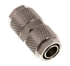 12x10 Nickel plated Brass Straight Push-on Fitting [2 Pieces]