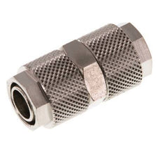 12x10 Nickel plated Brass Straight Push-on Fitting [2 Pieces]