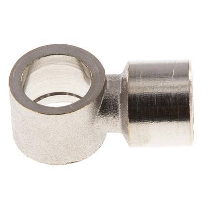 Conector Banjo de Latón Niquelado G1/4'' Rosca Hembra [2 piezas]