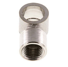 Conector Banjo de Latón Niquelado G1/4'' Rosca Hembra [2 piezas]