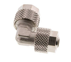 8x6 Nickel plated Brass Elbow Push-on Fitting [2 Pieces]