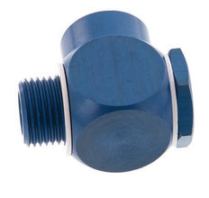 Racor banjo de aluminio G1/2'' con roscas macho y hembra con perno banjo con junta tórica giratorio
