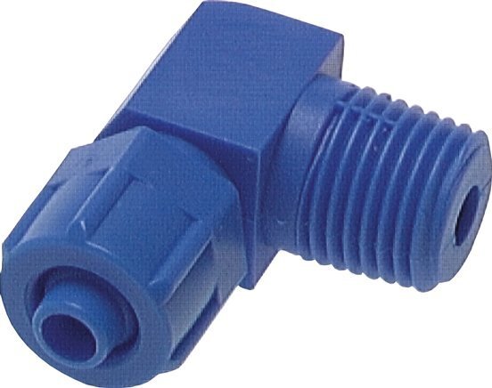 Codo de PVC 11,6x9 R1/4'' Rosca Macho [5 unidades]