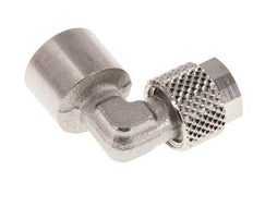 Codo de Latón Niquelado 6x4 & G1/8'' Rosca Hembra [2 piezas]