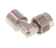 Codo de Latón Niquelado 8x6 & G1/8'' Rosca Hembra [5 piezas]