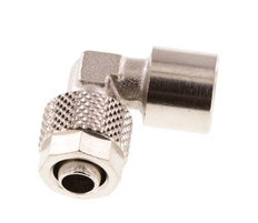 Codo de Latón Niquelado 8x6 & G1/8'' Rosca Hembra [5 piezas]