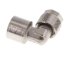 Codo de Latón Niquelado 10x8 & G1/4'' Rosca Hembra [2 piezas]