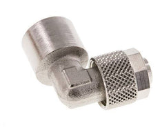 Codo de Latón Niquelado 10x8 & G1/4'' Rosca Hembra [2 piezas]