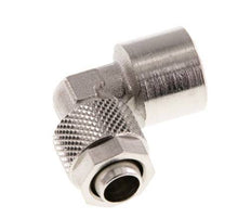 Codo de Latón Niquelado 10x8 & G1/4'' Rosca Hembra [2 piezas]