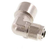 Codo de Latón Niquelado 10x8 & G3/8'' Rosca Hembra