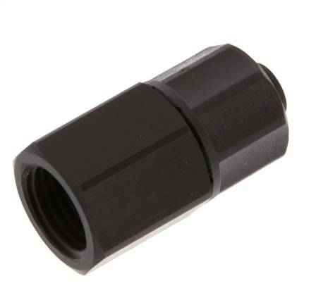 Conector Recto Aluminio 10x8 & G1/4'' Rosca Hembra [2 piezas]