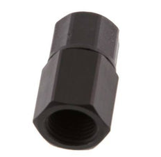 Conector Recto Aluminio 10x8 & G1/4'' Rosca Hembra [2 piezas]
