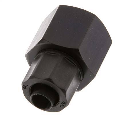 Conector Recto Aluminio 10x8 & G3/8'' Rosca Hembra [2 piezas]