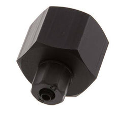 Racor recto de aluminio 6x4 y G1/2'' con rosca hembra