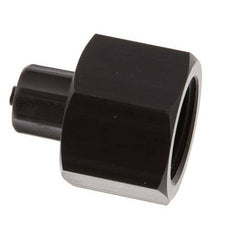 Racor recto de aluminio 6x4 y G1/2'' con rosca hembra