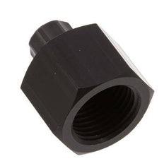 Racor recto de aluminio 6x4 y G1/2'' con rosca hembra