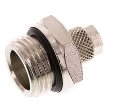 6x4 & G1/2'' Nickel plated Brass Straight Push-on Fitting with Male Threads NBR [2 Pieces]