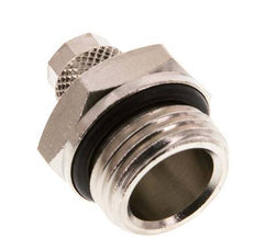 6x4 & G1/2'' Nickel plated Brass Straight Push-on Fitting with Male Threads NBR [2 Pieces]