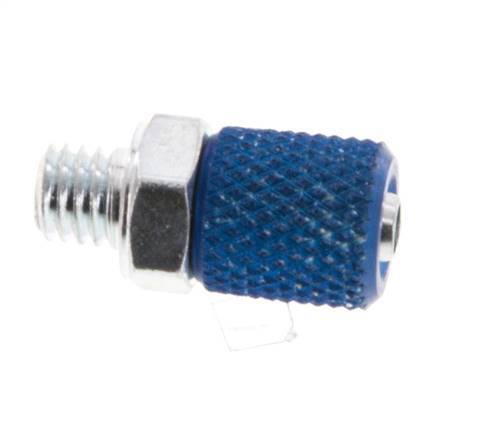 Conector Recto Aluminio 4,3x3 & M5 Rosca Macho [5 piezas]