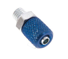 Conector Recto Aluminio 4,3x3 & M5 Rosca Macho [5 piezas]