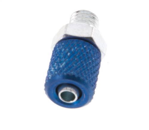 Conector Recto Aluminio 4,3x3 & M5 Rosca Macho [5 piezas]