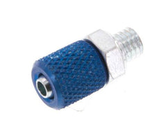 Conector Recto Aluminio 4,3x3 & M5 Rosca Macho [5 piezas]