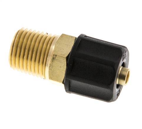 Conector Recto Latón 6x4 & 1/8''NPT Rosca Macho [2 piezas]