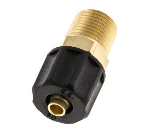 Conector Recto Latón 6x4 & 1/8''NPT Rosca Macho [2 piezas]