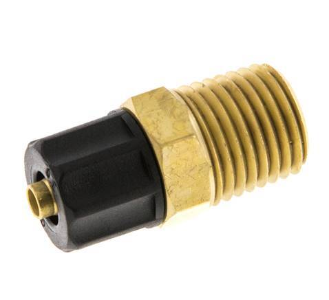 Conector Recto Latón 6x4 & 1/4''NPT Rosca Macho [2 piezas]