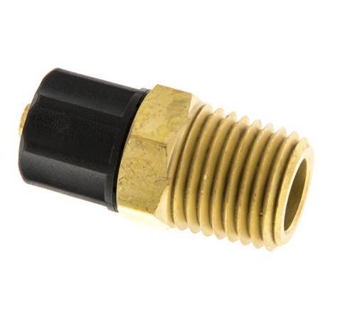 Conector Recto Latón 6x4 & 1/4''NPT Rosca Macho [2 piezas]