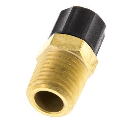 Conector Recto Latón 6x4 & 1/4''NPT Rosca Macho [2 piezas]