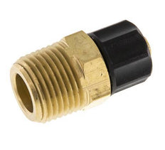 Conector Recto Latón 8x6 & 3/8'' NPT Rosca Macho