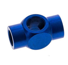 Conector Aluminio Banjo en T G1/8'' Rosca Hembra [2 piezas]